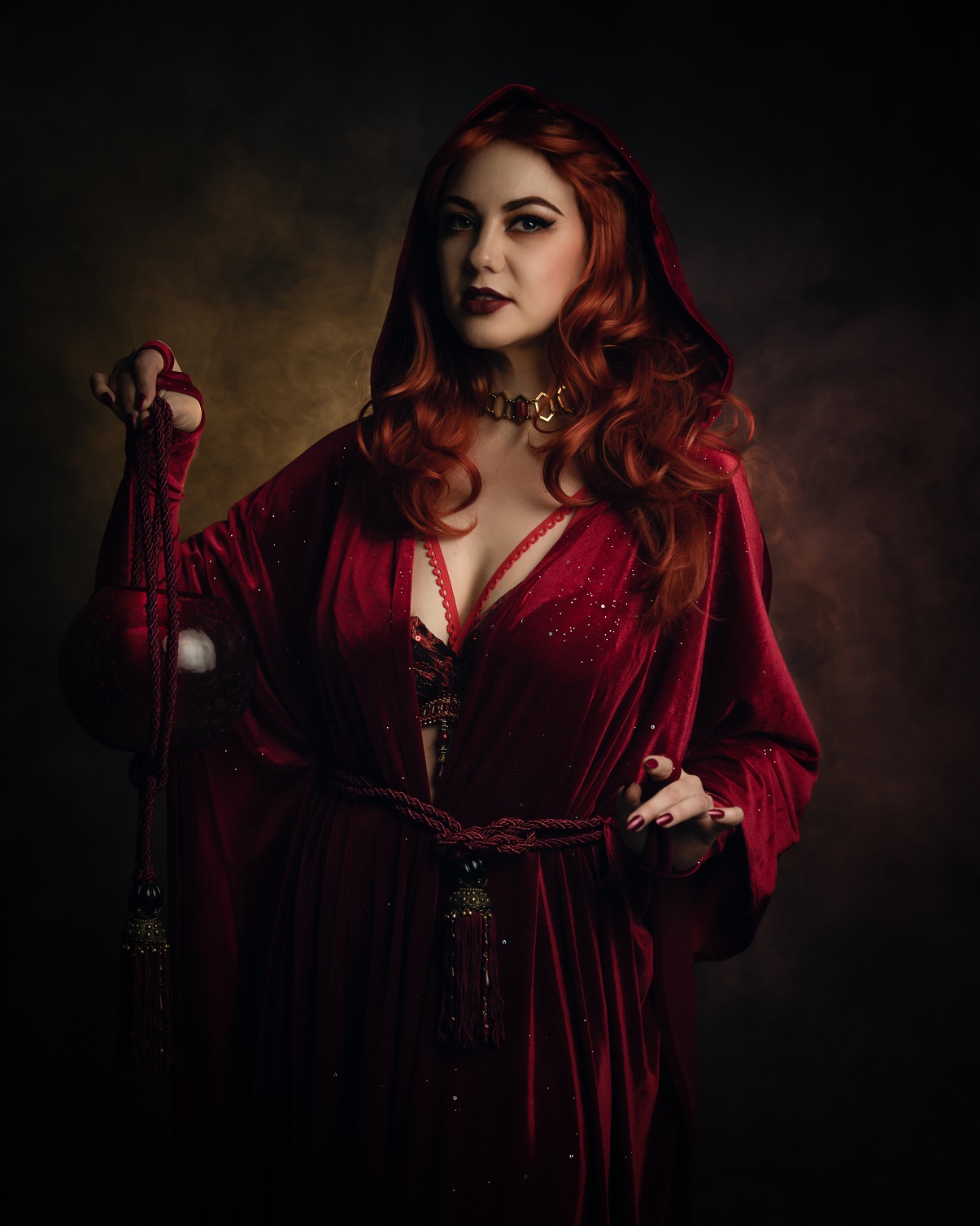 Ginger Ale as Melisandre (The Red Woman) from Game of Thrones